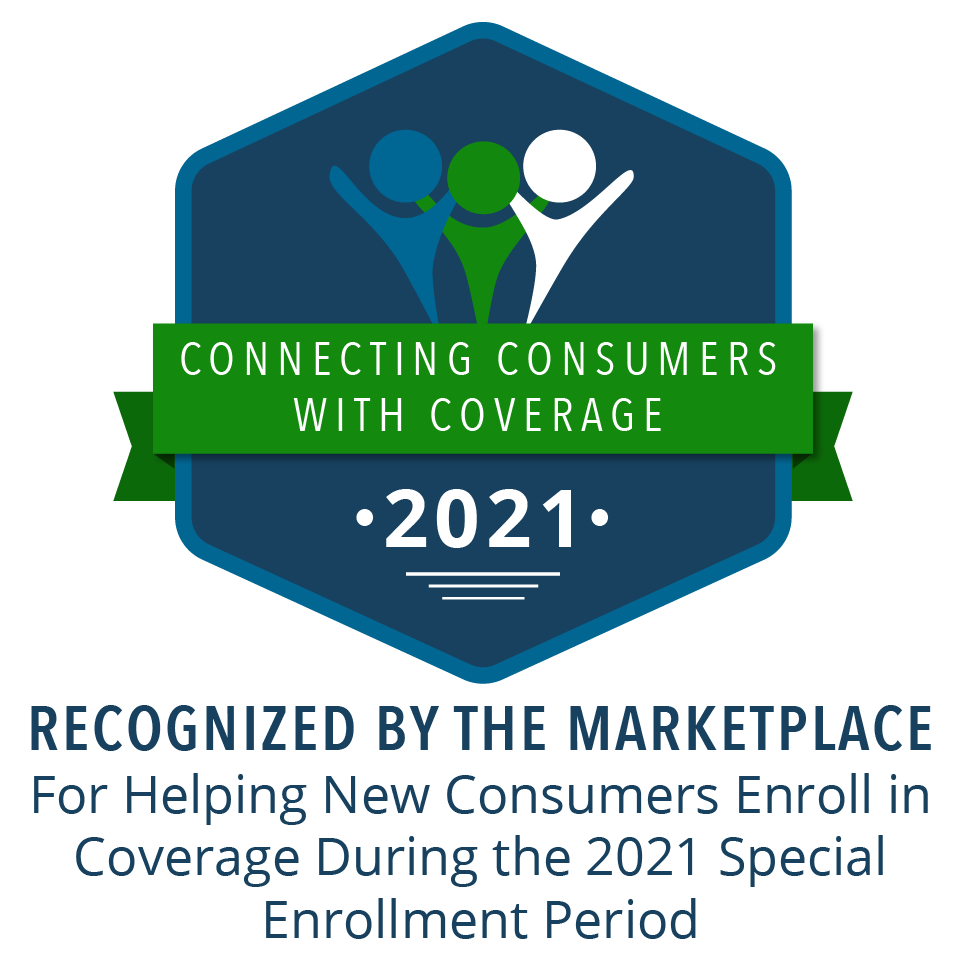 Connecting Consumers with Coverage Badge