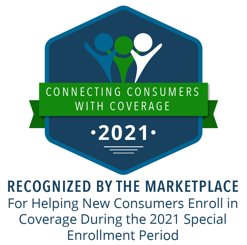 Connecting Consumers with Coverage Badge Connecting Consumers with Coverage Badge